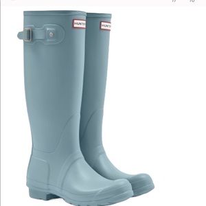 Talk hunter rain boots